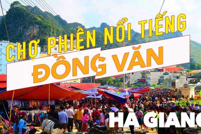Visit Hà Giang to explore the vibrant beauty of the Đồng Văn Market.